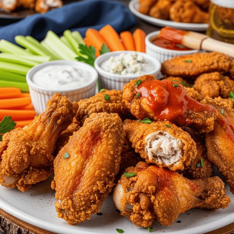 Crispy Air Fryer Chicken Wings: Extra Crunchy & No Deep Frying!