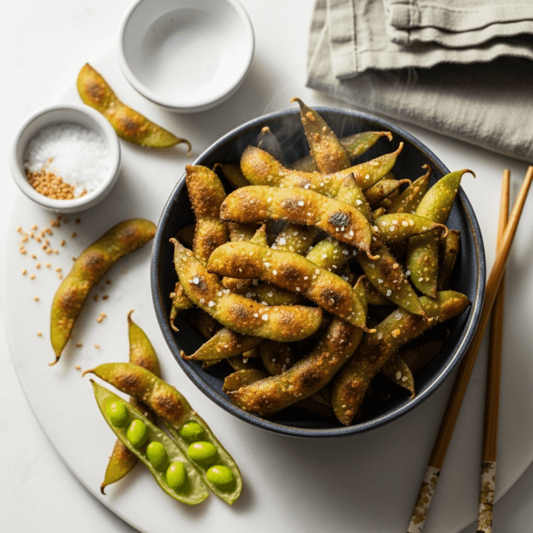 Crispy Air Fryer Edamame: Easy Healthy Snack Recipe