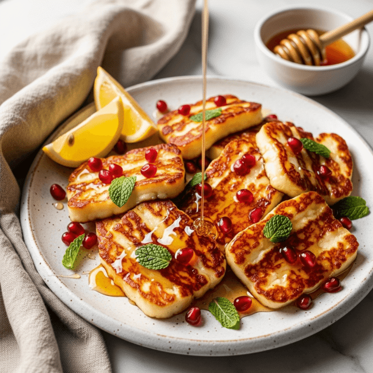 Golden Crispy Air Fryer Halloumi: The 10-Minute Mediterranean Cheese Everyone’s Obsessing Over