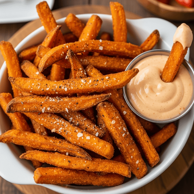 Crispy Air Fryer Sweet Potato Fries (Perfectly Seasoned Every Time!)