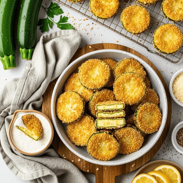 Crispy Air Fryer Zucchini Chips Recipe (Healthy & So Addictive!)