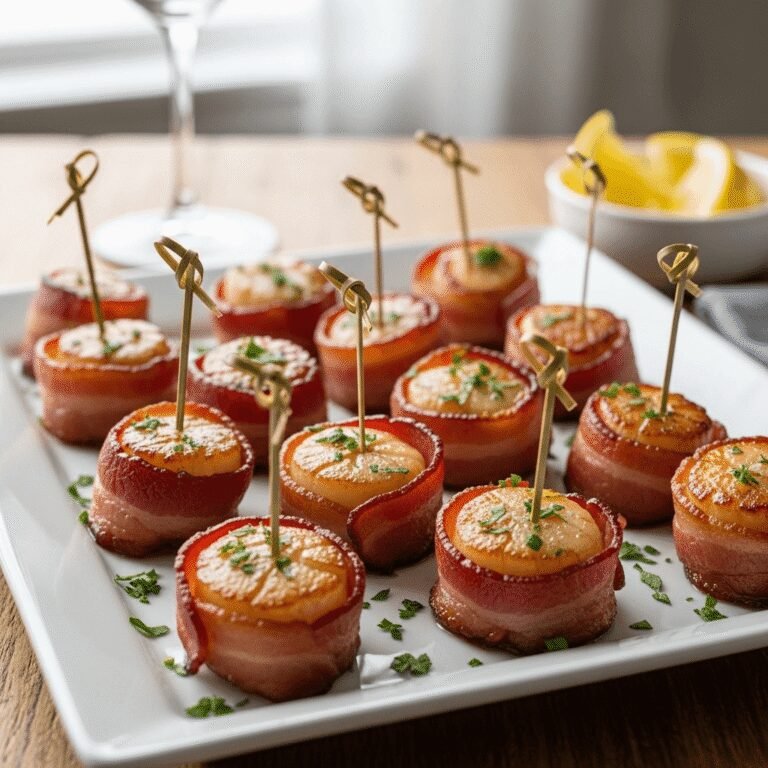 Perfect Bacon Wrapped Scallops – Easy Elegant Appetizer in 20 Minutes!
