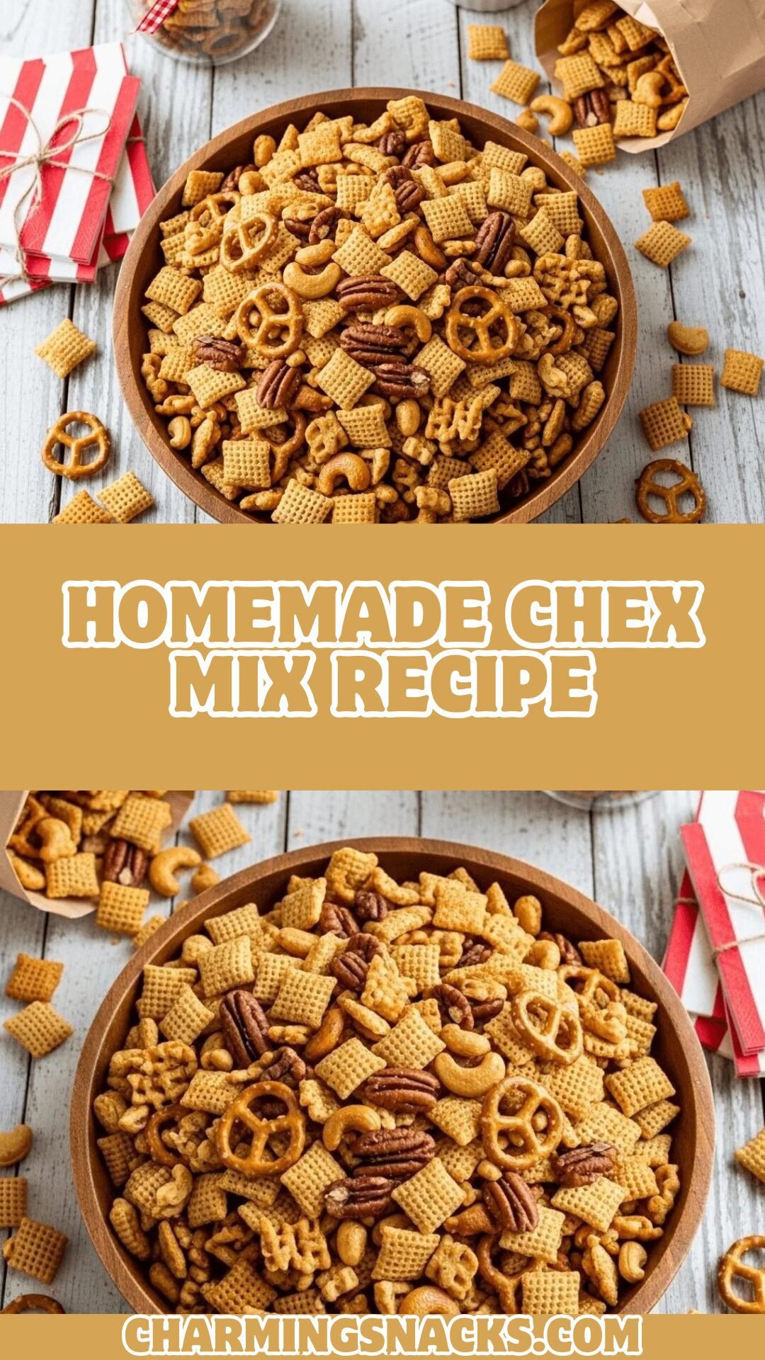 Chex Flag The Best Homemade Chex Mix Recipe – Crunchy, Savory & Perfectly Seasoned!