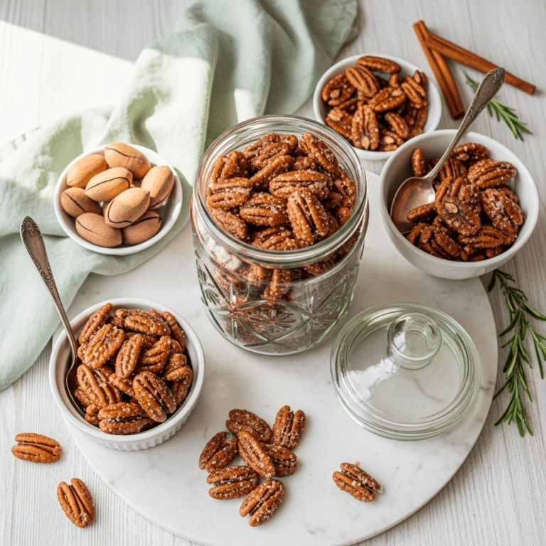 Perfect Candied Pecans Recipe – Sweet, Crunchy, and Ready in 15 Minutes