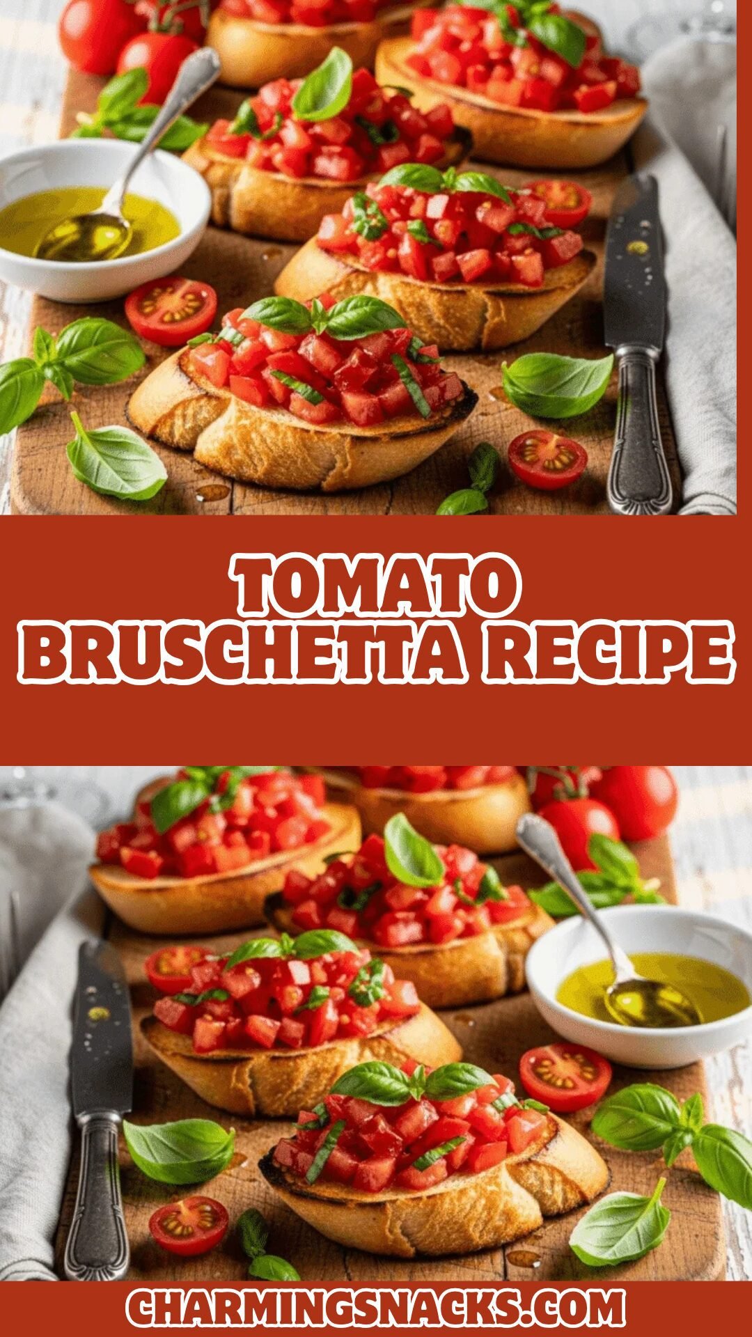 Classic Tomato Bruschetta Recipe – Fresh, Easy & Authentically Italian!