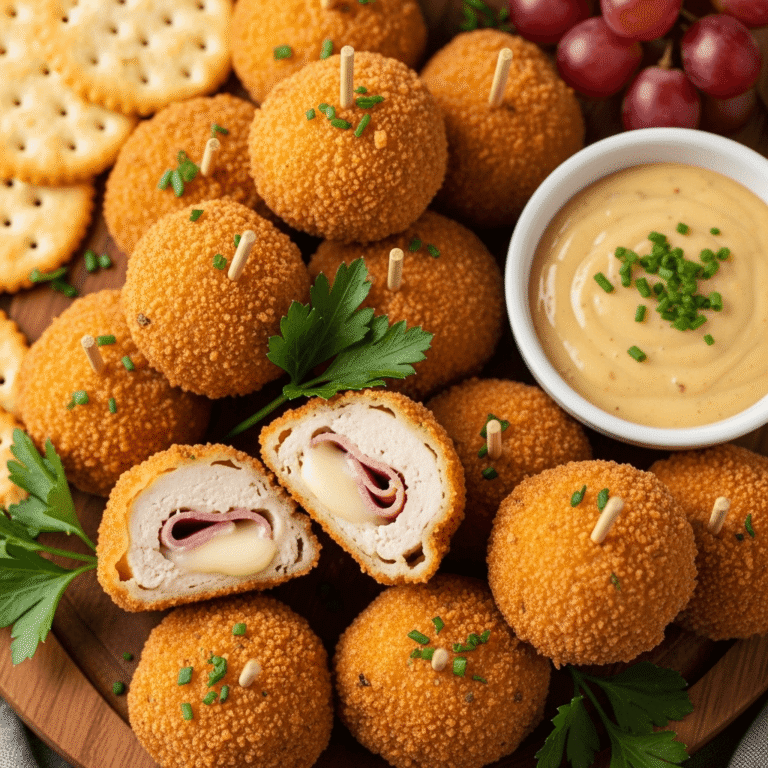 Chicken Cordon Bleu Bites: The Easy Appetizer That Tastes Like Fine Dining