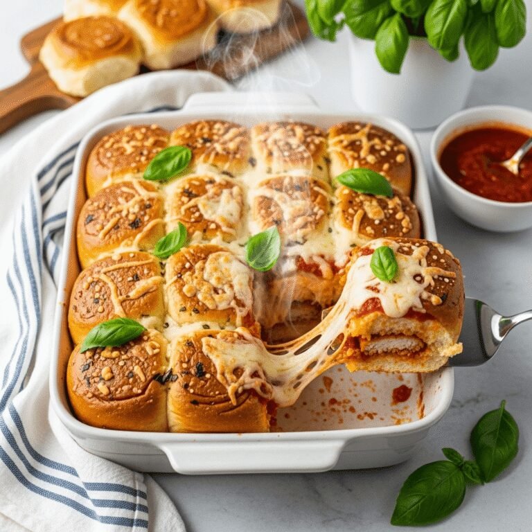 Easy Chicken Parmesan Sliders – The Perfect Party Sandwich