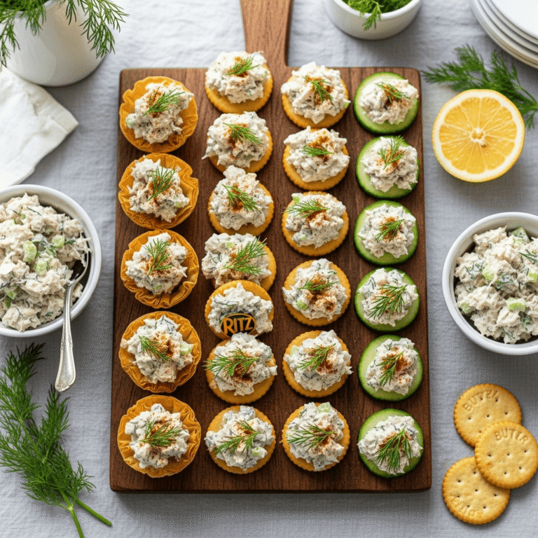 Easy Chicken Salad Bites – Perfect Party Appetizer in 15 Minutes!