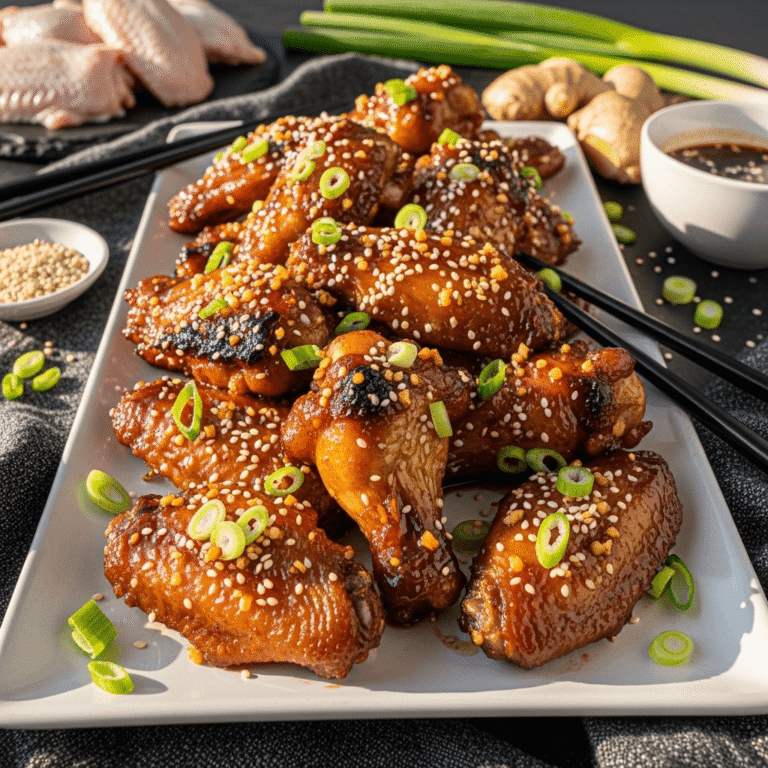 Crispy Chinese Chicken Wings Recipe: Easy Asian Wings