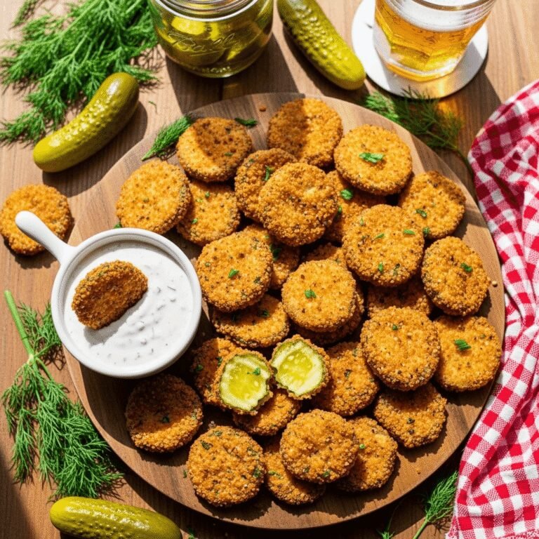Crispy Fried Pickles Recipe – Easy Southern Appetizer in 20 Minutes