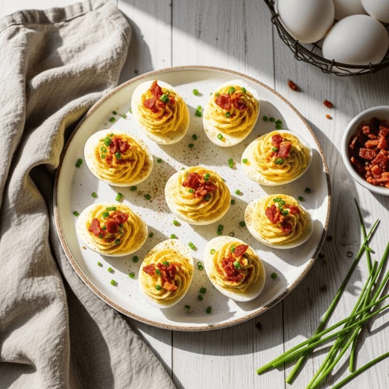 Deviled Eggs with Bacon: The Ultimate Crowd-Pleasing Appetizer