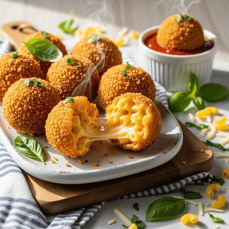 Fried Mac and Cheese Balls: Crispy, Cheesy Perfection
