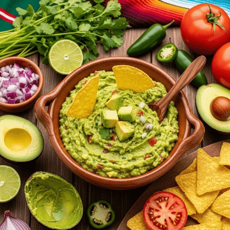 The Best Homemade Guacamole Recipe (Fresh, Creamy & Authentic!)