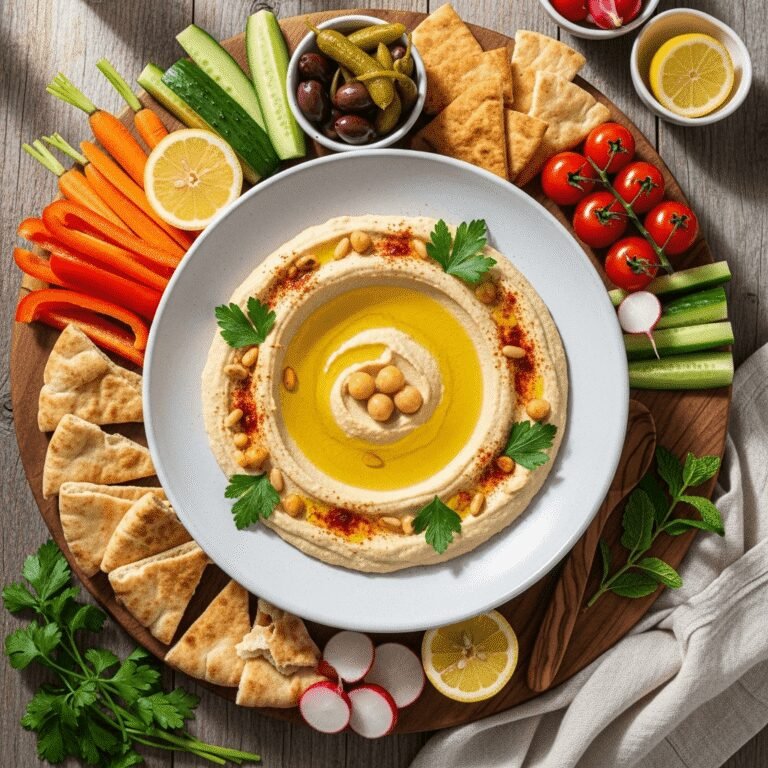 The Best Homemade Hummus Recipe: Creamy, Smooth & Restaurant-Quality!