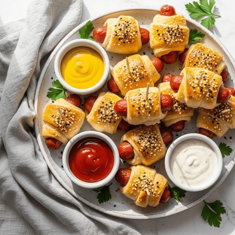 Easy Homemade Pigs in a Blanket Recipe – Crowd-Pleasing Party Appetizer