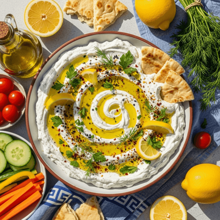 Creamy Lemon Feta Dip Recipe: Easy Whipped Feta Dip