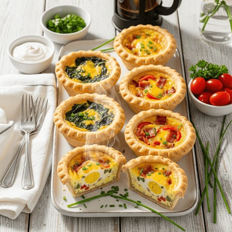 Perfect Mini Quiche Recipe – Bite-Sized, Make-Ahead Breakfast Cups!