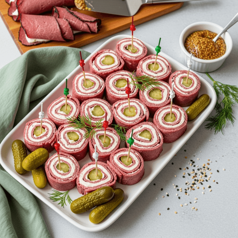 Easy Pastrami Roll Ups: The Ultimate 5-Minute Appetizer Everyone Will Devour