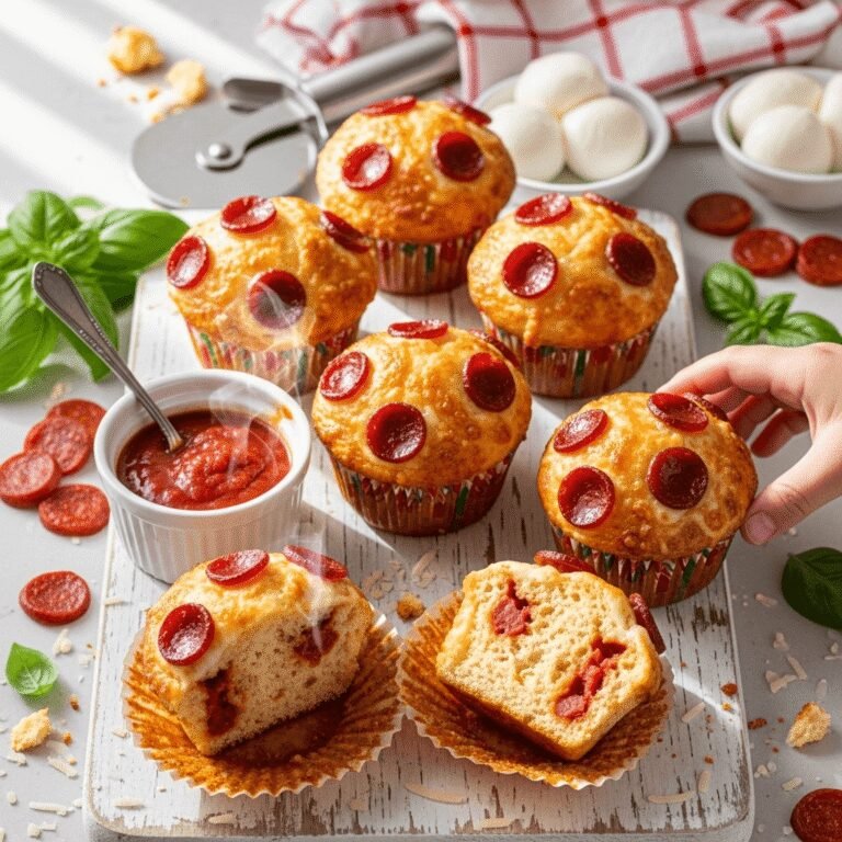 Easy Pizza Muffins Recipe – Perfect Kid-Friendly Snack or Lunch