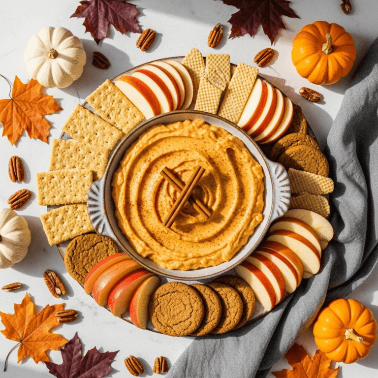 Easy Pumpkin Dip Recipe – Sweet, Creamy Fall Dessert Dip