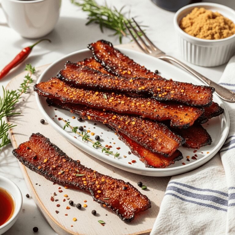 Spicy Candied Bacon Recipe: Sweet and Spicy Brown Sugar Bacon