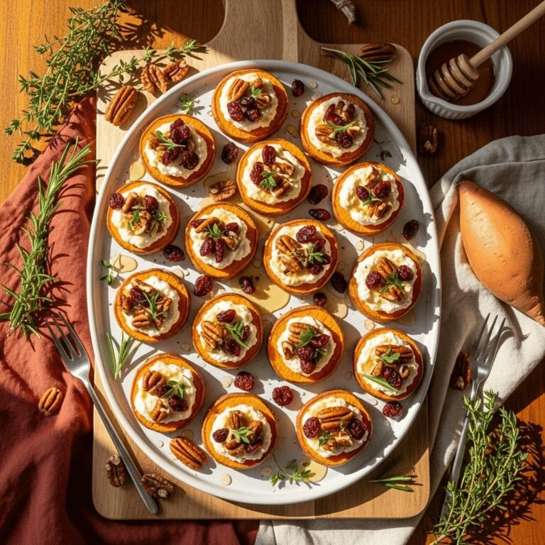 Easy Sweet Potato Bites: Healthy Appetizer Recipe