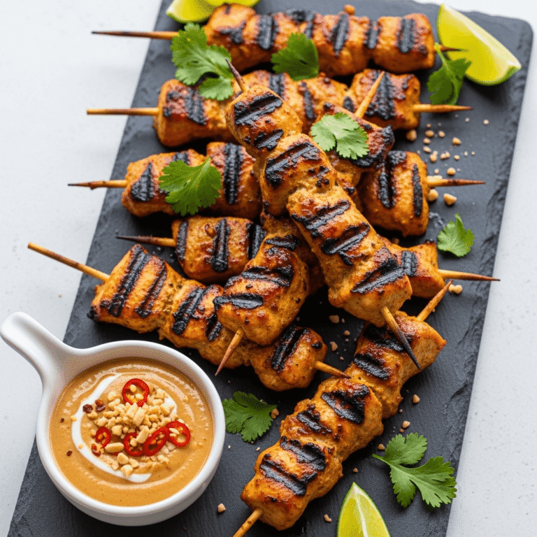 Thai Chicken Skewers: The Easy Grilled Chicken Recipe with Restaurant-Quality Flavor