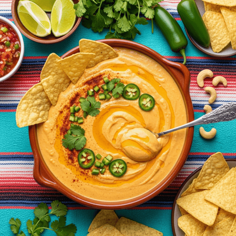 Vegan Queso Dip: The Creamy, Dairy-Free Cheese Dip That Tastes Like the Real Thing