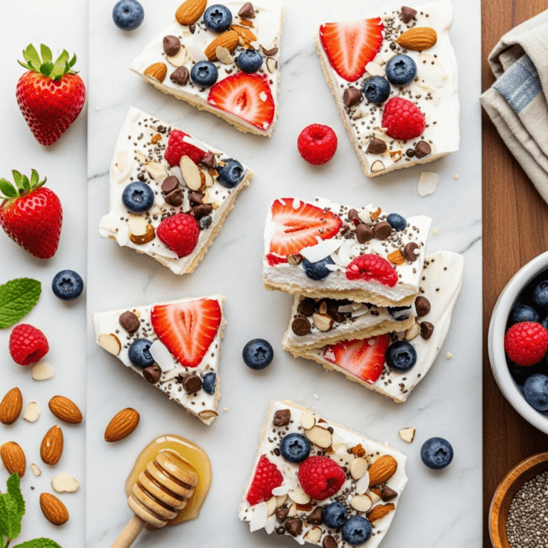 Greek Yogurt Bark: The Healthy Frozen Treat That’s Breaking the Internet
