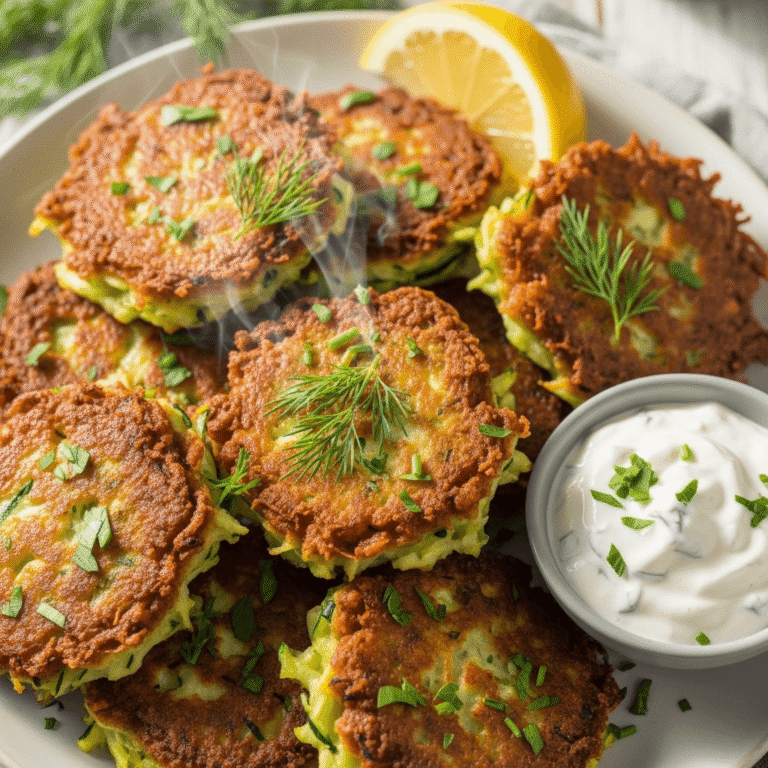 Crispy Zucchini Fritters: The Easy Vegetable Recipe That Turns Skeptics Into Fans