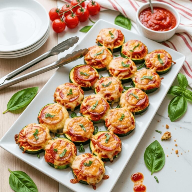 Easy Zucchini Pizza Bites Recipe (Low-Carb & Kid-Friendly!)