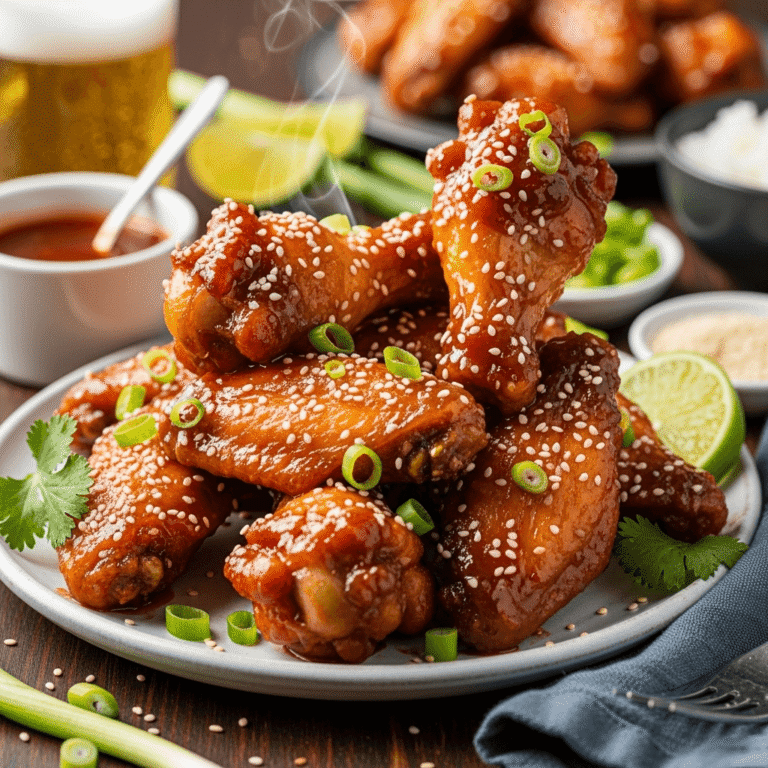 Sweet Chili Chicken Wings – Crispy, Sticky & Irresistibly Delicious!